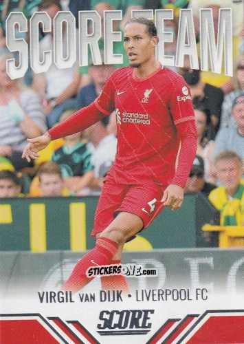 Sticker Virgil van Dijk - Score FIFA 2021-2022 n. ST24 - Panini