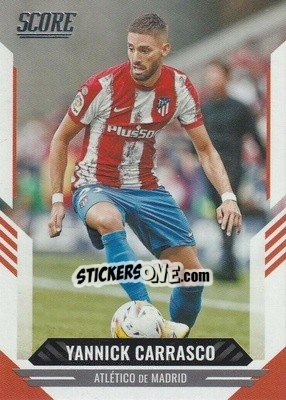 Sticker Yannick Carrasco - Score FIFA 2021-2022 n. 167 - Panini