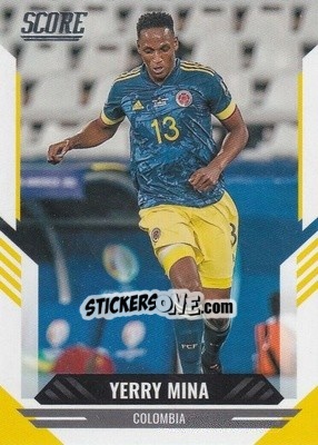 Cromo Yerry Mina - Score FIFA 2021-2022 - Panini