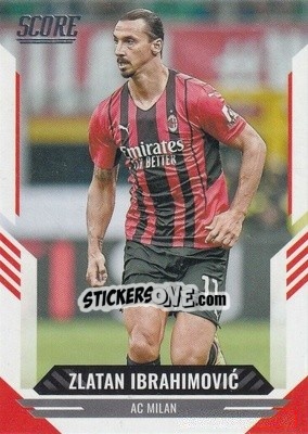 Sticker Zlatan Ibrahimovic - Score FIFA 2021-2022 n. 104 - Panini