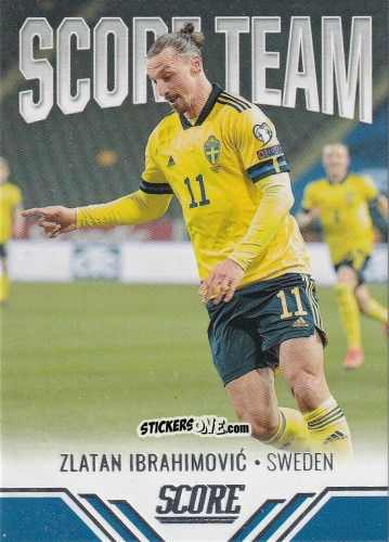 Cromo Zlatan Ibrahimovic - Score FIFA 2021-2022 n. ST18 - Panini