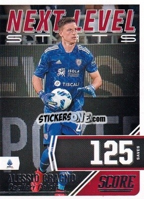 Sticker Alessio Cragno - Score Serie A 2021-2022 n. NLS7 - Panini
