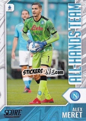 Sticker Alex Meret - Score Serie A 2021-2022 n. AH3 - Panini