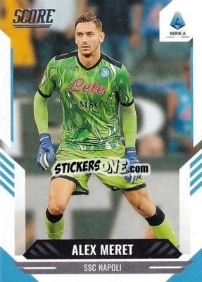 Sticker Alex Meret - Score Serie A 2021-2022 n. 31 - Panini