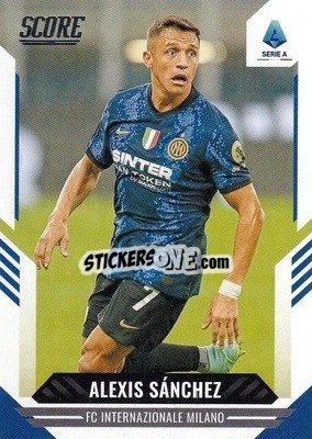 Figurina Alexis Sanchez - Score Serie A 2021-2022 - Panini