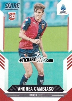 Sticker Andrea Cambiaso - Score Serie A 2021-2022 n. 158 - Panini