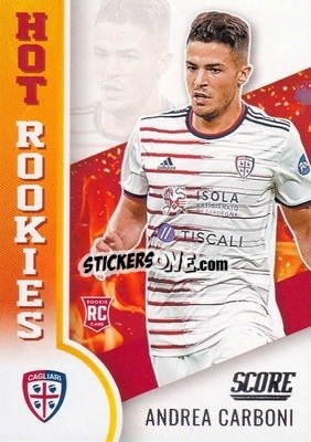 Sticker Andrea Carboni - Score Serie A 2021-2022 n. HR6 - Panini