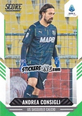 Figurina Andrea Consigli - Score Serie A 2021-2022 - Panini