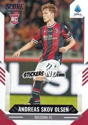 Sticker Andreas Skov Olsen - Score Serie A 2021-2022 n. 169 - Panini