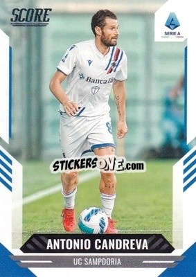 Sticker Antonio Candreva - Score Serie A 2021-2022 n. 177 - Panini