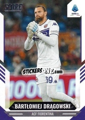 Sticker Bartlomiej Dragowski - Score Serie A 2021-2022 - Panini