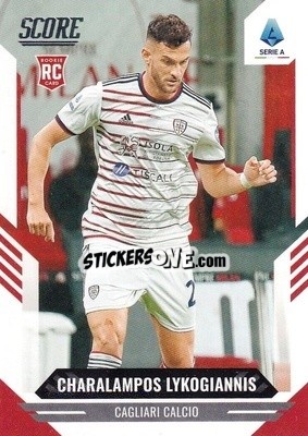 Sticker Charalampos Lykogannis - Score Serie A 2021-2022 n. 95 - Panini