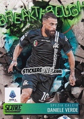 Sticker Daniele Verde - Score Serie A 2021-2022 - Panini