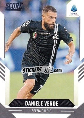 Sticker Daniele Verde - Score Serie A 2021-2022 n. 78 - Panini