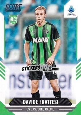 Figurina Davide Frattesi - Score Serie A 2021-2022 - Panini