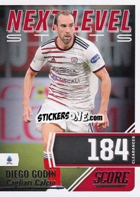 Sticker Diego Godin - Score Serie A 2021-2022 n. NLS14 - Panini