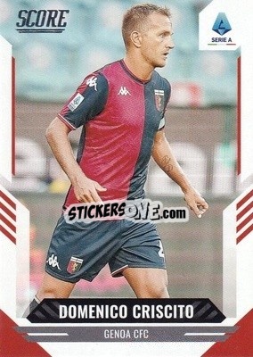 Sticker Domenico Criscito - Score Serie A 2021-2022 - Panini