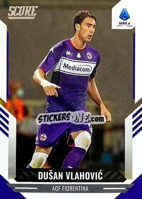 Sticker Dusan Vlahovic - Score Serie A 2021-2022 n. 20 - Panini