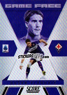 Figurina Dusan Vlahovic - Score Serie A 2021-2022 - Panini