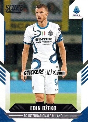 Sticker Edin Dzeko - Score Serie A 2021-2022 n. 10 - Panini