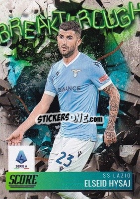 Sticker Elseid Hysaj - Score Serie A 2021-2022 n. BR12 - Panini