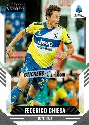 Figurina Federico Chiesa - Score Serie A 2021-2022 - Panini