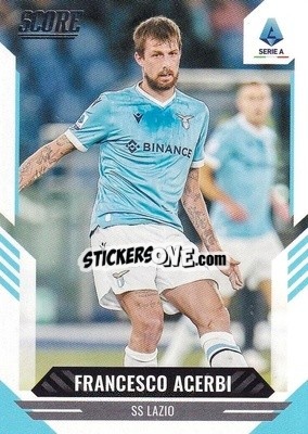 Sticker Francesco Acerbi - Score Serie A 2021-2022 - Panini