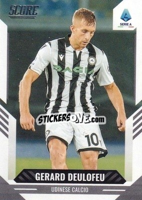 Sticker Gerard Deulofeu - Score Serie A 2021-2022 n. 110 - Panini