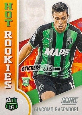 Sticker Giacomo Raspadori - Score Serie A 2021-2022 - Panini