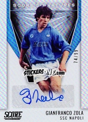 Figurina Gianfranco Zola - Score Serie A 2021-2022 - Panini