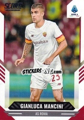 Figurina Gianluca Mancini - Score Serie A 2021-2022 - Panini