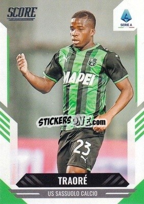 Sticker Hamed Traore - Score Serie A 2021-2022 n. 197 - Panini