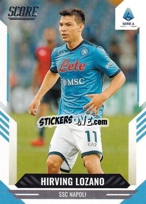 Sticker Hirving Lozano - Score Serie A 2021-2022 n. 38 - Panini
