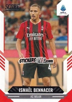Sticker Ismael Bennacer - Score Serie A 2021-2022 n. 24 - Panini