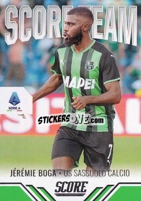 Figurina Jeremie Boga - Score Serie A 2021-2022 - Panini