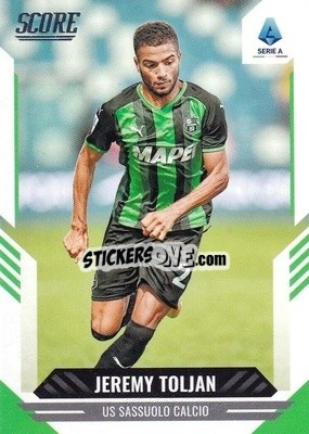 Sticker Jeremy Toljan - Score Serie A 2021-2022 - Panini