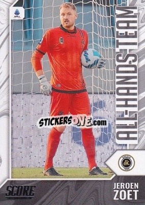 Sticker Jeroen Zoet - Score Serie A 2021-2022 n. AH13 - Panini
