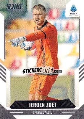 Sticker Jeroen Zoet - Score Serie A 2021-2022 - Panini