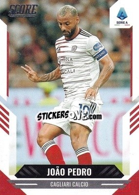 Sticker Joao Pedro - Score Serie A 2021-2022 n. 100 - Panini