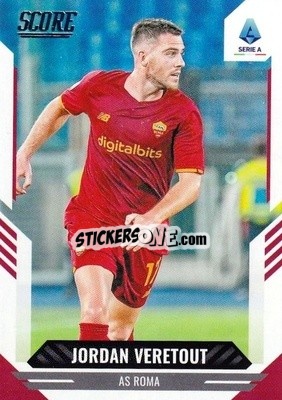 Sticker Jordan Veretout - Score Serie A 2021-2022 n. 124 - Panini
