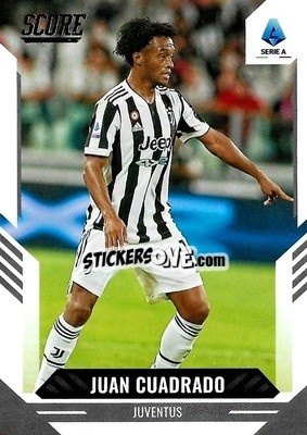 Sticker Juan Cuadrado - Score Serie A 2021-2022 - Panini
