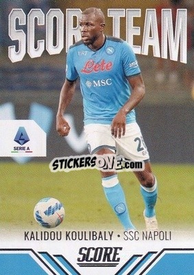 Sticker Kalidou Koulibaly - Score Serie A 2021-2022 - Panini