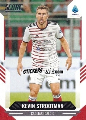 Sticker Kevin Strootman - Score Serie A 2021-2022 - Panini