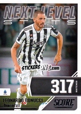 Sticker Leonardo Bonucci - Score Serie A 2021-2022 - Panini