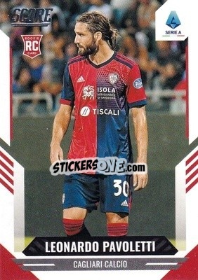 Sticker Leonardo Pavoletti - Score Serie A 2021-2022 n. 98 - Panini