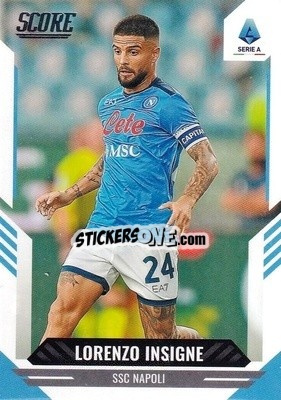 Sticker Lorenzo Insigne - Score Serie A 2021-2022 - Panini