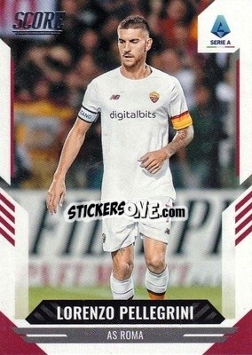 Cromo Lorenzo Pellegrini - Score Serie A 2021-2022 - Panini