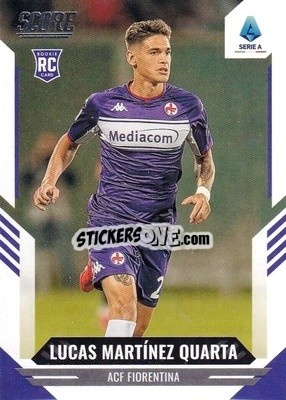 Sticker Lucas Martinez Quarta - Score Serie A 2021-2022 n. 18 - Panini