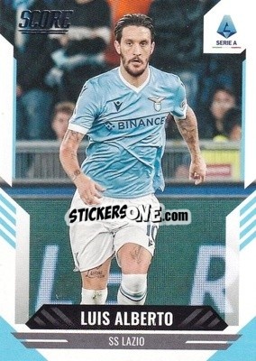 Figurina Luis Alberto - Score Serie A 2021-2022 - Panini