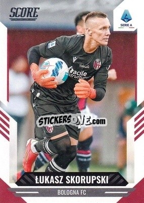 Sticker Lukasz Skorupski - Score Serie A 2021-2022 n. 161 - Panini
